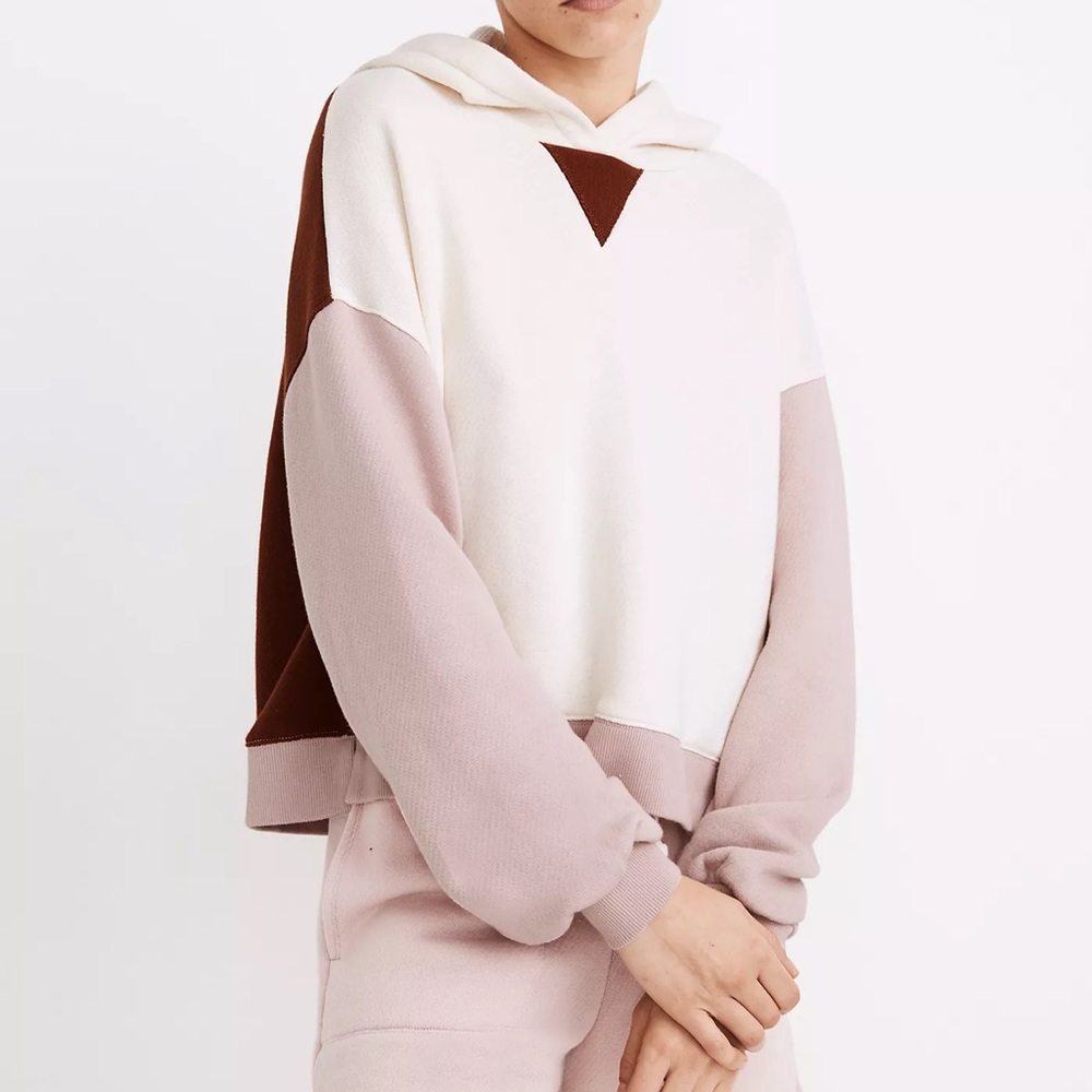 MWL Airyterry Hoodie Sweatshirt in Colorblock